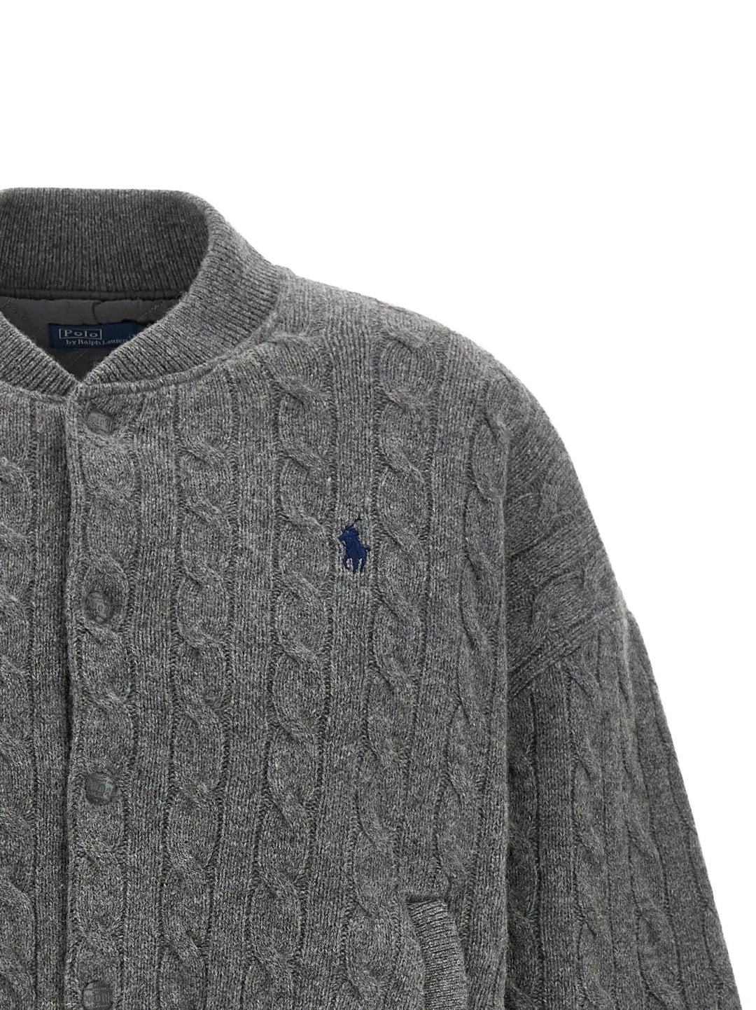 Polo Ralph Lauren Sample Sale | Polo Ralph Lauren Gray Wool Bomber - | Designer outlet