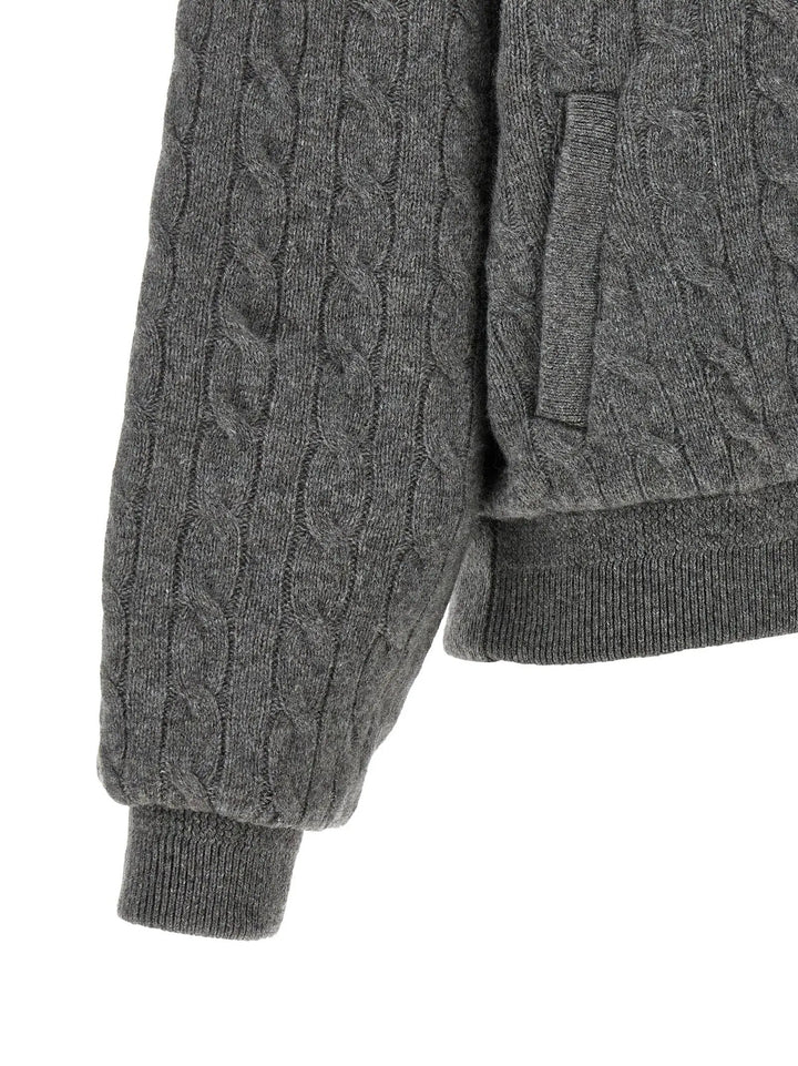 Polo Ralph Lauren Sample Sale | Polo Ralph Lauren Gray Wool Bomber - | Designer outlet
