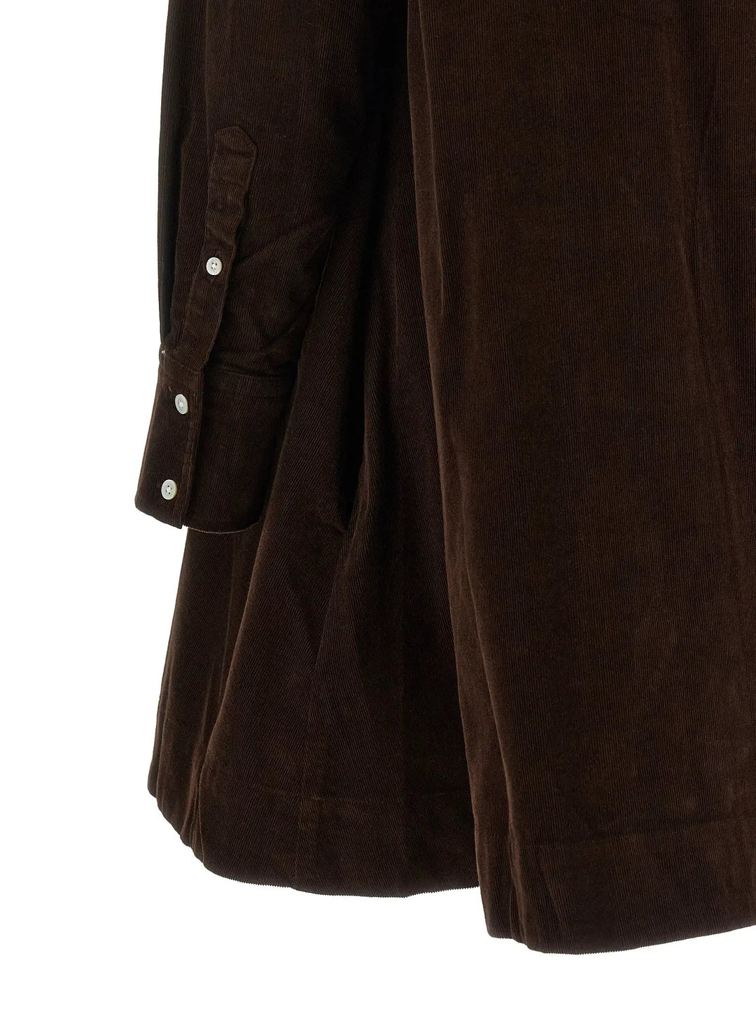 Polo Ralph Lauren Sample Sale | Polo Ralph Lauren Brown Cotton Short Dress - | Designer outlet
