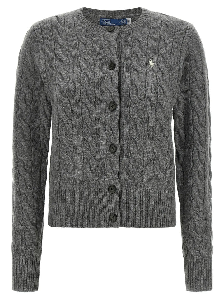 Polo Ralph Lauren Sample Sale | Polo Ralph Lauren Gray Wool Cardigan - | Designer outlet