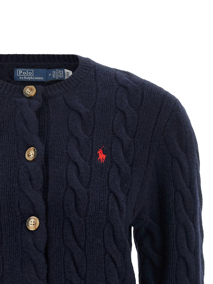 Polo Ralph Lauren Sample Sale | Polo Ralph Lauren Blue Wool Cardigan - | Designer outlet