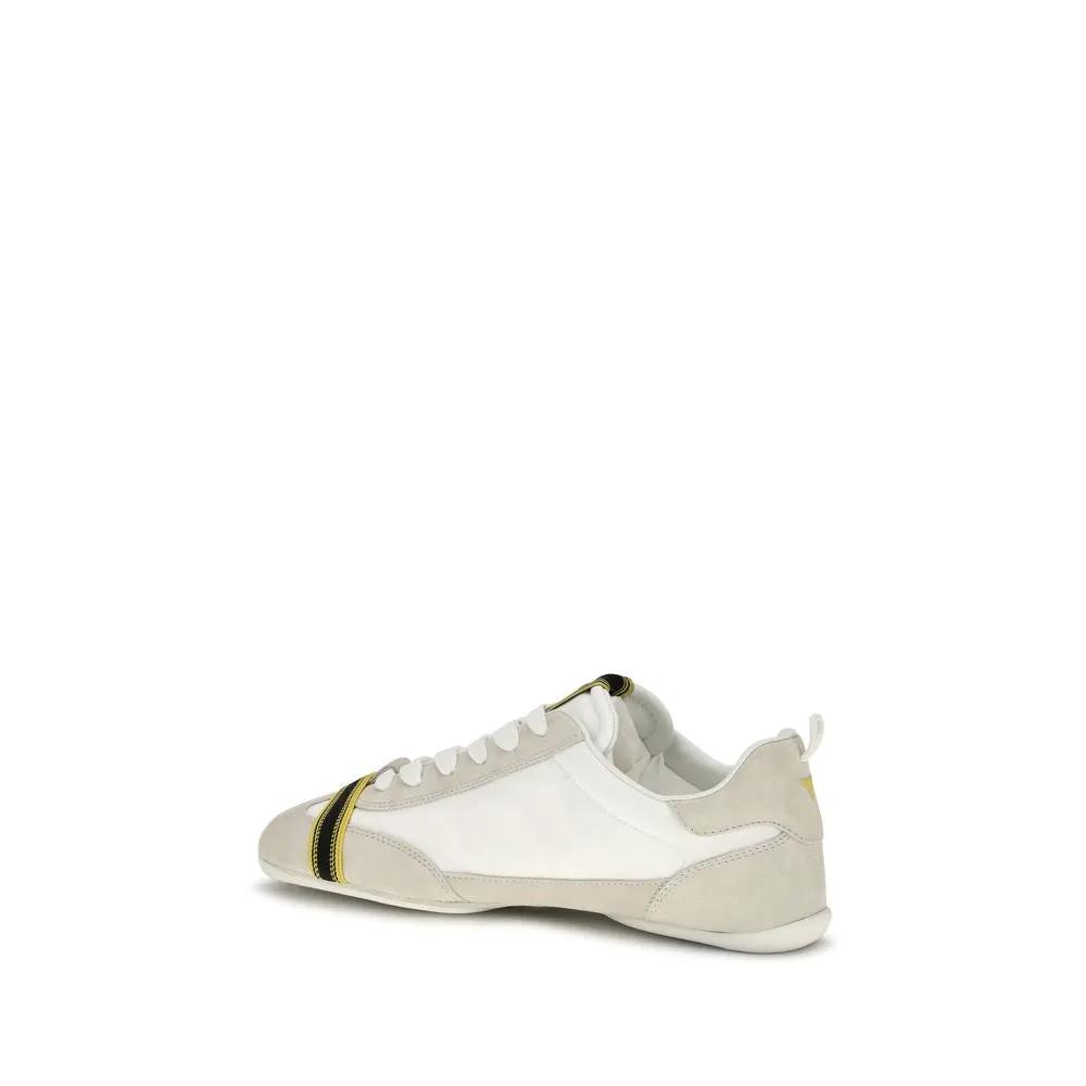 Fendi Sample Sale | Fendi Gray Fabric Athletic Sneakers - | Designer outlet