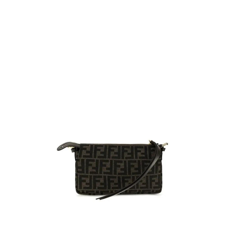 Fendi Sample Sale | Fendi Brown Polyester Shoulder Bag - | Designer outlet