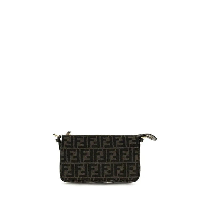 Fendi Sample Sale | Fendi Brown Polyester Shoulder Bag - | Designer outlet