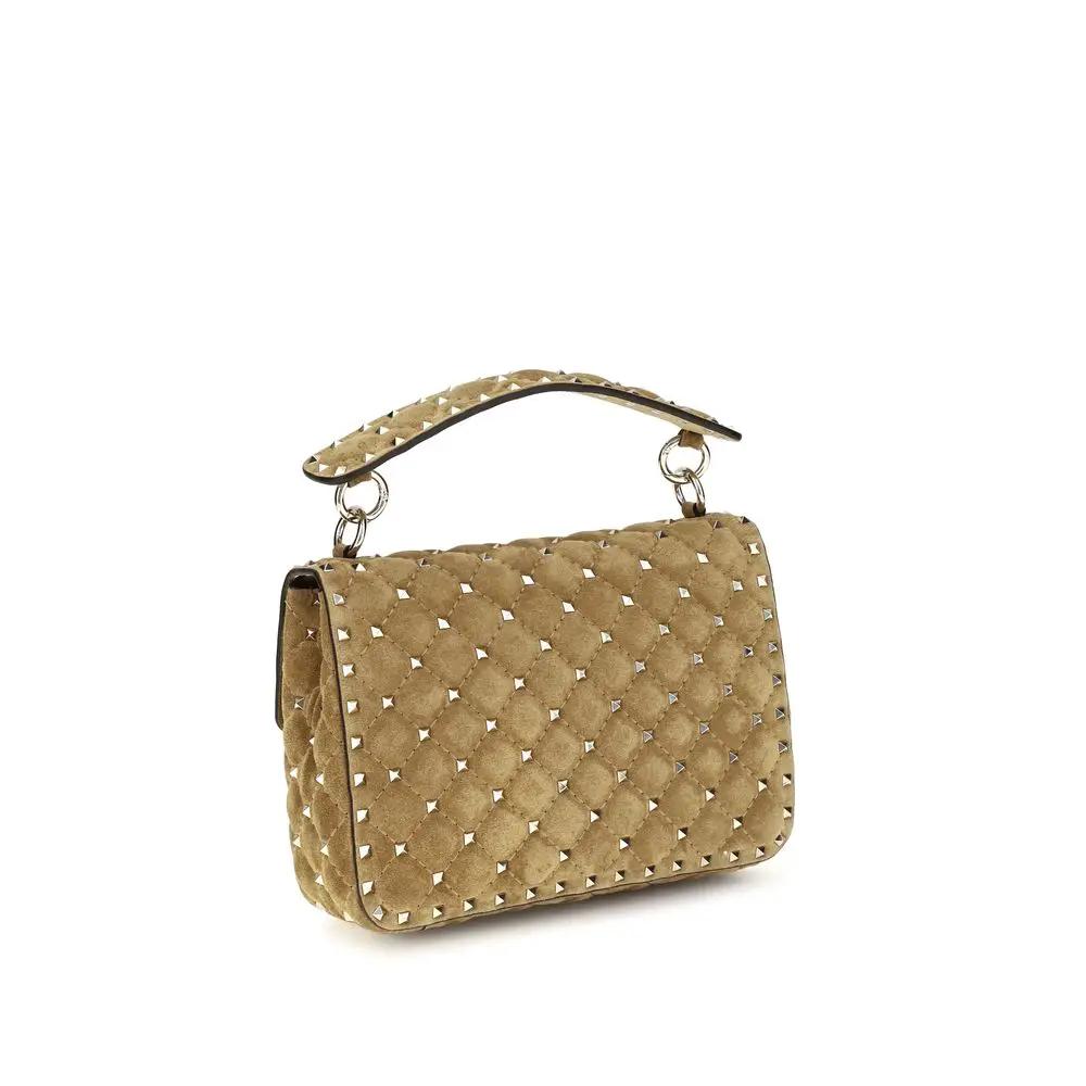 Valentino Garavani Sample Sale | Valentino Garavani Beige Calf Leather Bos Taurus Shoulder Bag - | Designer outlet