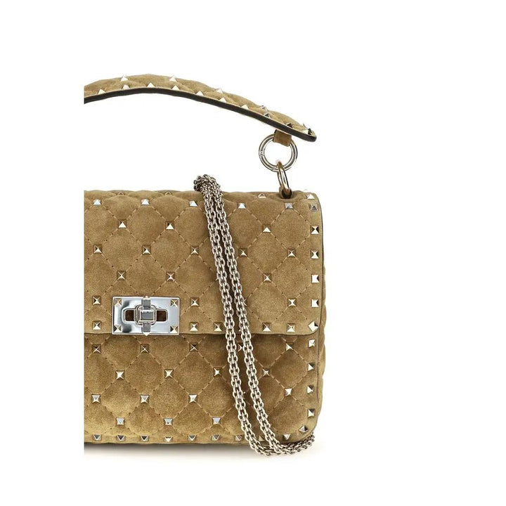 Valentino Garavani Sample Sale | Valentino Garavani Beige Calf Leather Bos Taurus Shoulder Bag - | Designer outlet