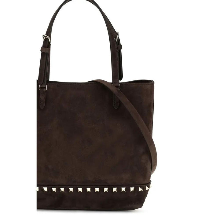 Valentino Garavani Sample Sale | Valentino Garavani Brown Calf Leather Bos Taurus Shoulder Bag - | Designer outlet