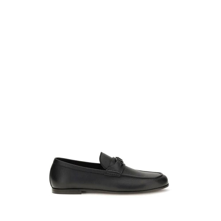 Valentino Garavani Sample Sale | Valentino Garavani Black Deer Slip-On Loafers - | Designer outlet