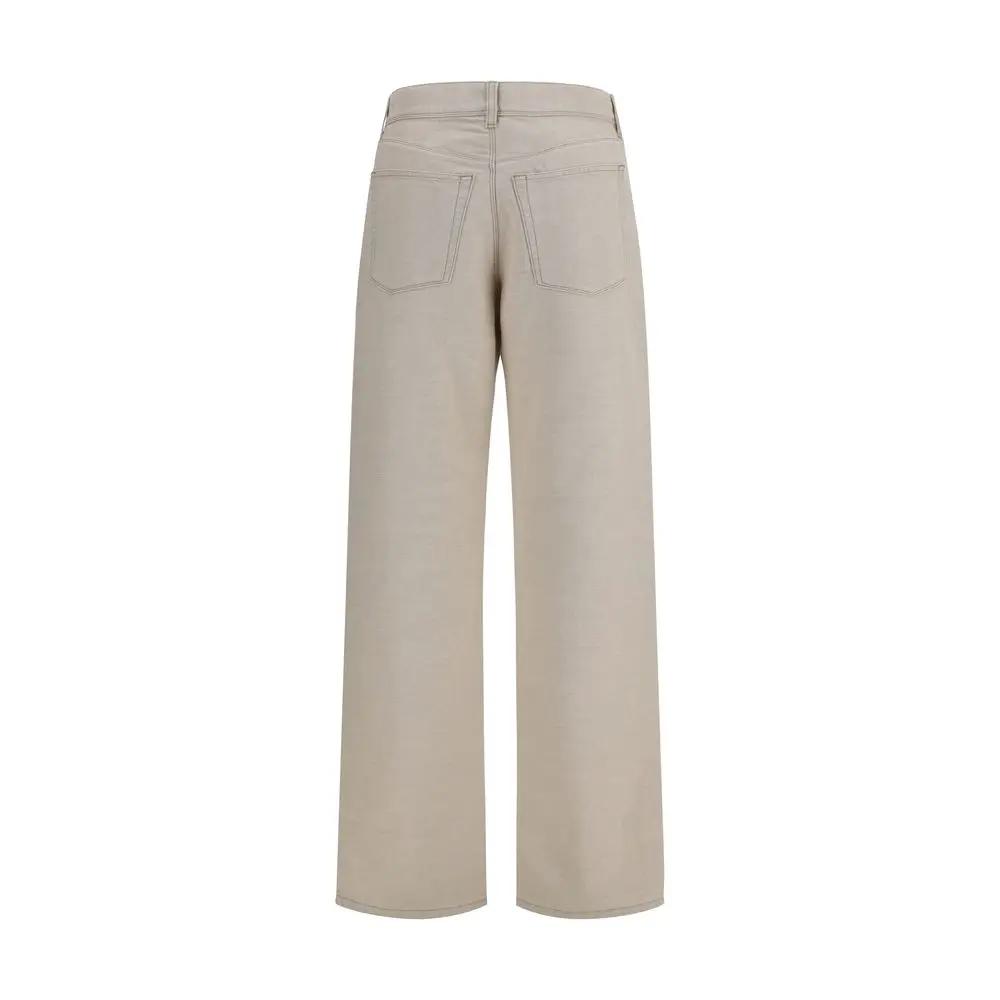 Fendi Sample Sale | Fendi Beige Cotton Jeans Denim - | Designer outlet