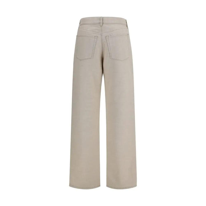 Fendi Sample Sale | Fendi Beige Cotton Jeans Denim - | Designer outlet