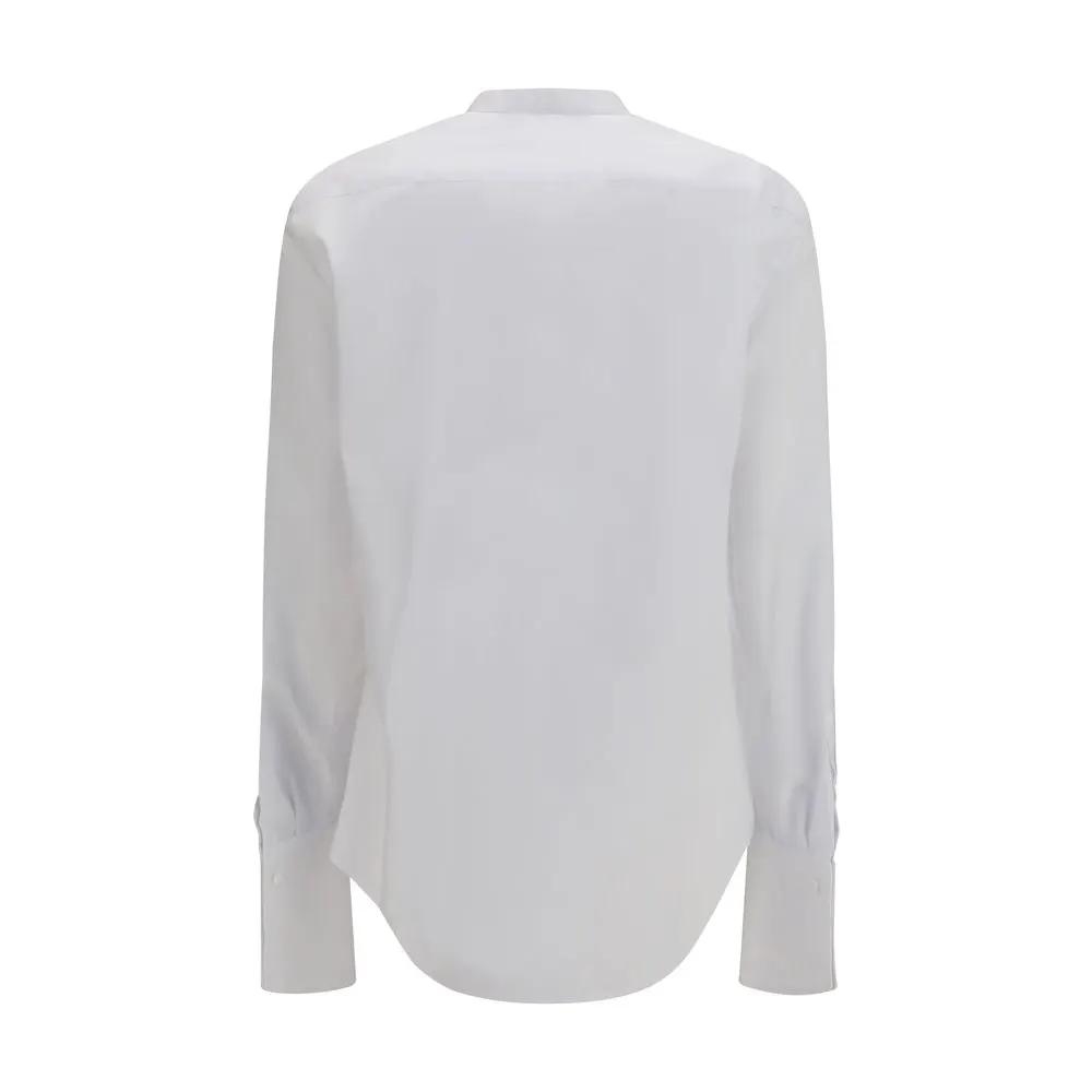 Fendi Sample Sale | Fendi White Cotton Dress Shirt - | Designer outlet