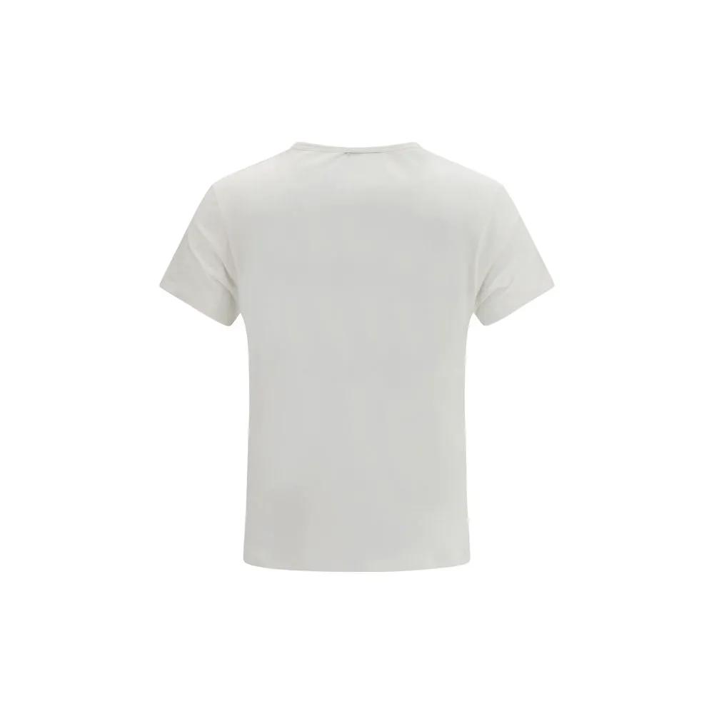 Fendi Sample Sale | Fendi White Cotton T-Shirt - | Designer outlet