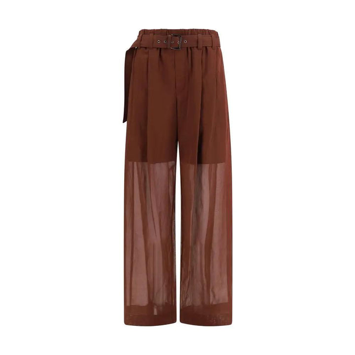 Brunello Cucinelli Sample Sale | Brunello Cucinelli Brown Cotton Casual Pants - | Designer outlet