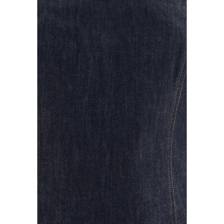Brunello Cucinelli Sample Sale | Brunello Cucinelli Blue Cotton Bodysuit - | Designer outlet