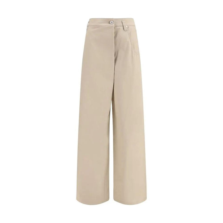 Brunello Cucinelli Sample Sale | Brunello Cucinelli Beige Cotton Casual Pants - | Designer outlet