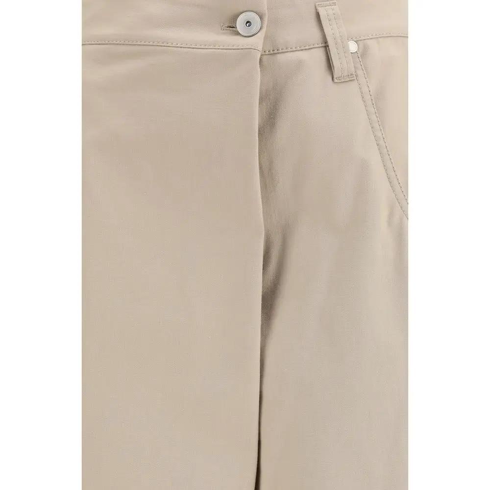 Brunello Cucinelli Sample Sale | Brunello Cucinelli Beige Cotton Casual Pants - | Designer outlet