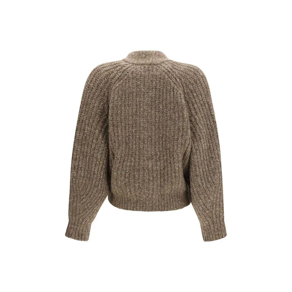 Brunello Cucinelli Sample Sale | Brunello Cucinelli Brown Cashmere Cardigan - | Designer outlet