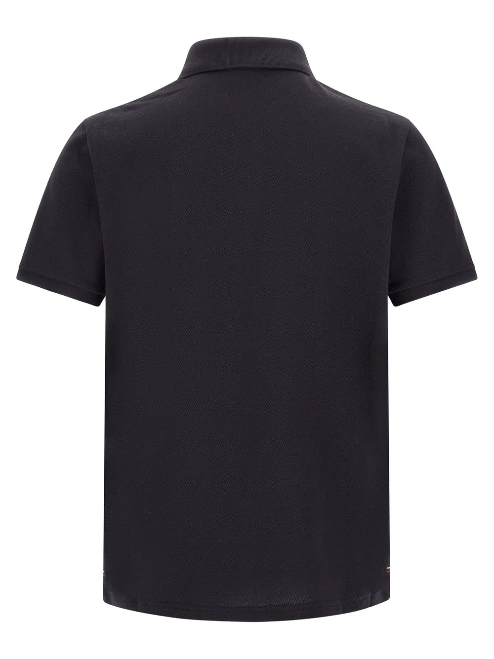 Moncler Sample Sale | Moncler Blue Cotton Polo Shirt - | Designer outlet