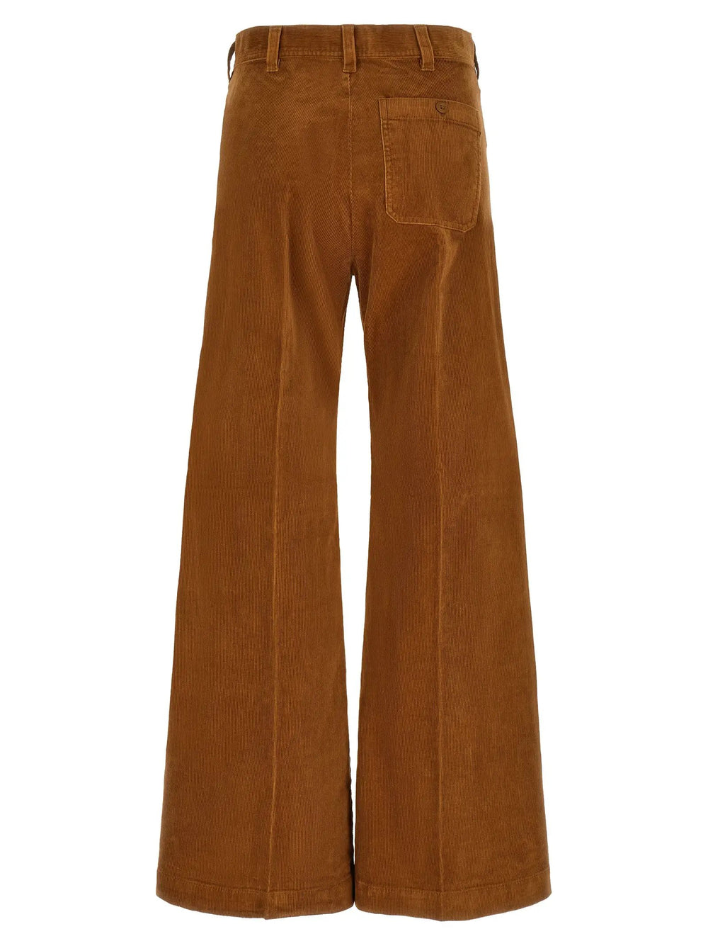 Polo Ralph Lauren Sample Sale | Polo Ralph Lauren Brown Cotton Flared Pants - | Designer outlet