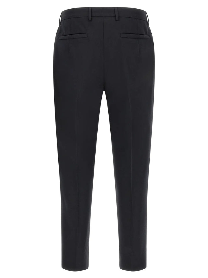 ZEGNA Sample Sale | ZEGNA Blue Cotton Dress Pants - | Designer outlet