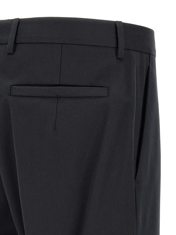 ZEGNA Sample Sale | ZEGNA Blue Cotton Dress Pants - | Designer outlet