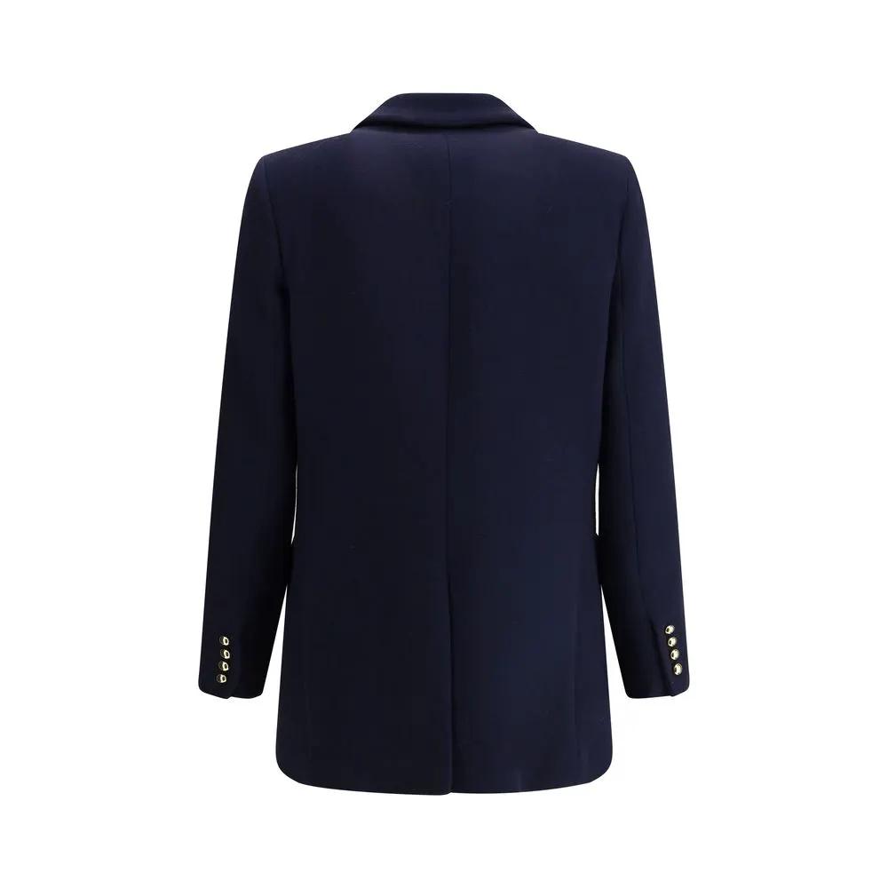Blazé Milano Sample Sale | Blazé Milano Blue Wool Oves Aries Blazer - | Designer outlet