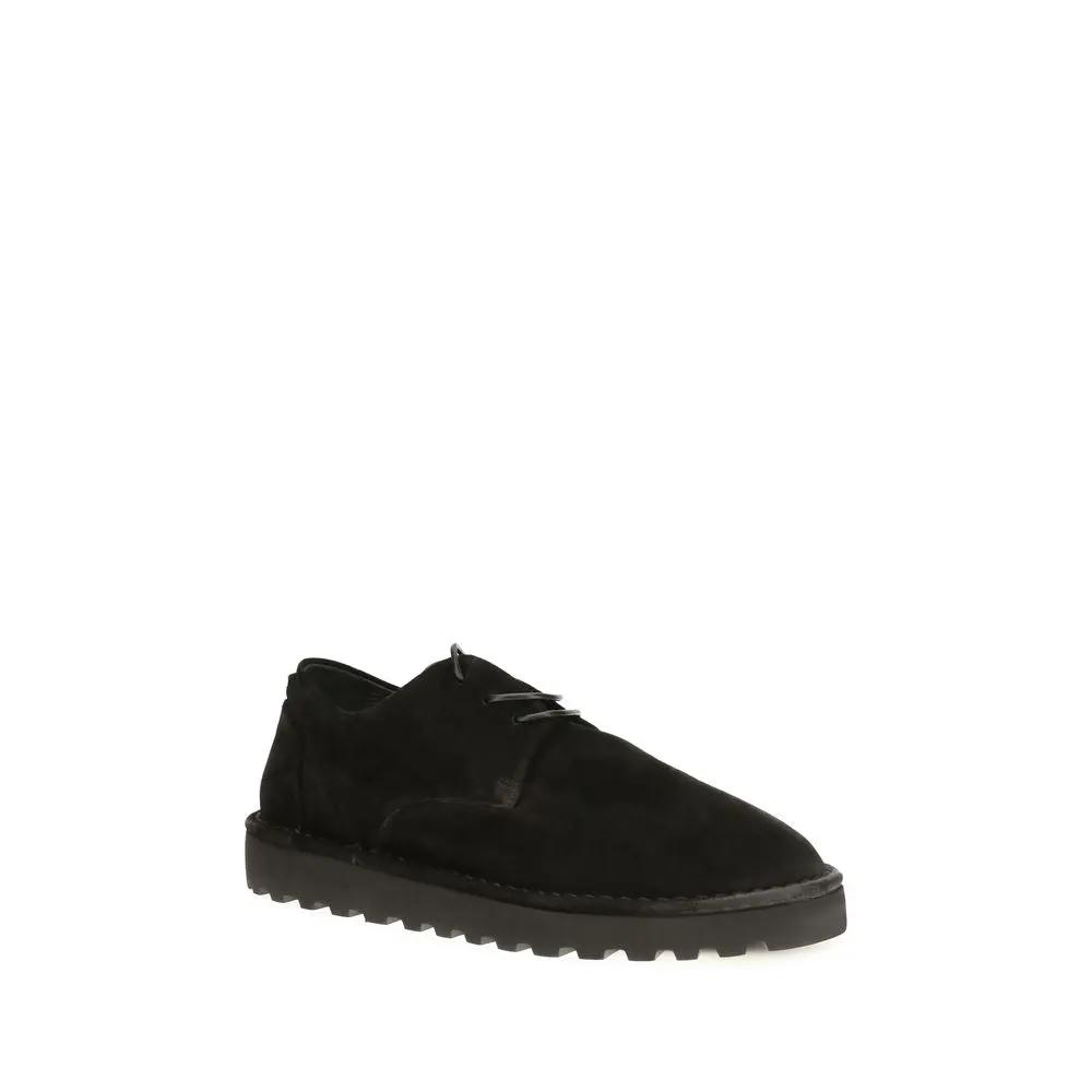 Marsell Sample Sale | Marsell Black Calf Leather Bos Taurus Oxfords And Derbies - | Designer outlet