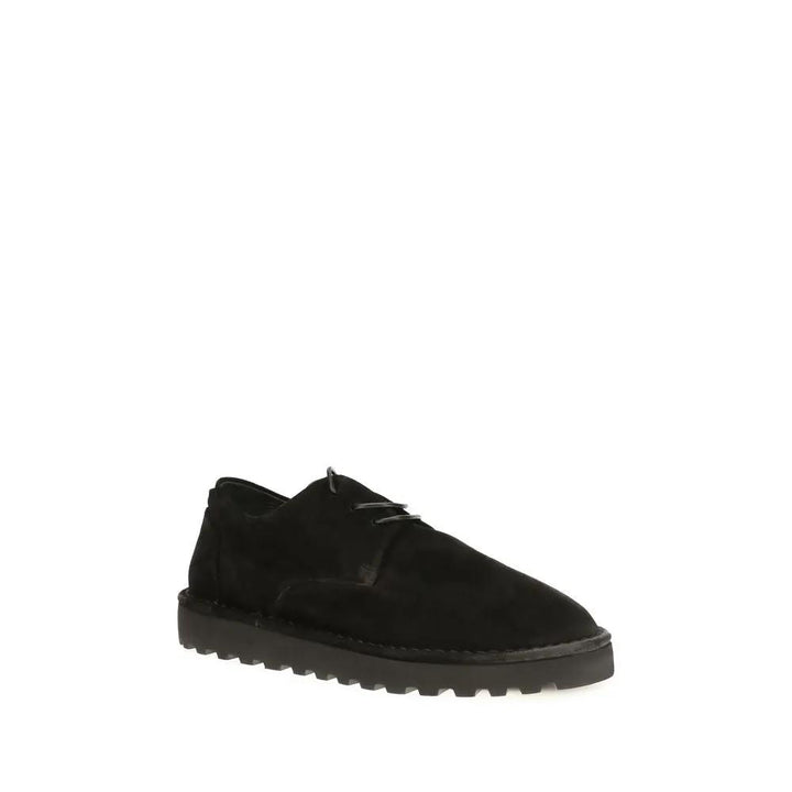 Marsell Sample Sale | Marsell Black Calf Leather Bos Taurus Oxfords And Derbies - | Designer outlet