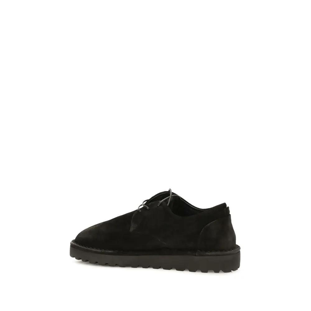 Marsell Sample Sale | Marsell Black Calf Leather Bos Taurus Oxfords And Derbies - | Designer outlet