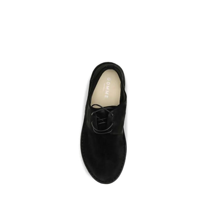 Marsell Sample Sale | Marsell Black Calf Leather Bos Taurus Oxfords And Derbies - | Designer outlet