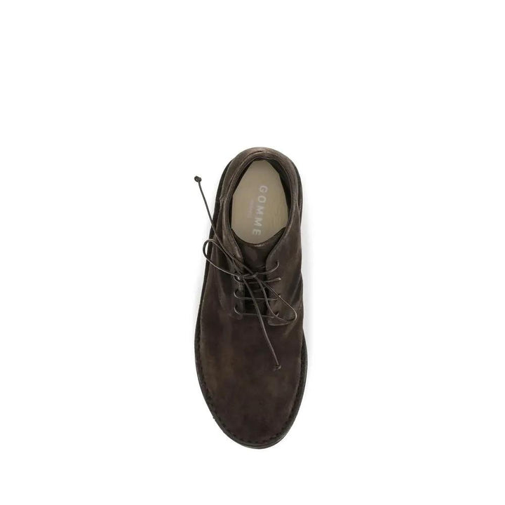 Marsell Sample Sale | Marsell Brown Suede Leather Lace-Up Boots - | Designer outlet