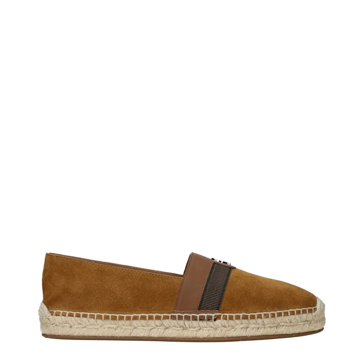 Christian Louboutin Sample Sale | Christian Louboutin Brown Leather Espadrilles - | Designer outlet