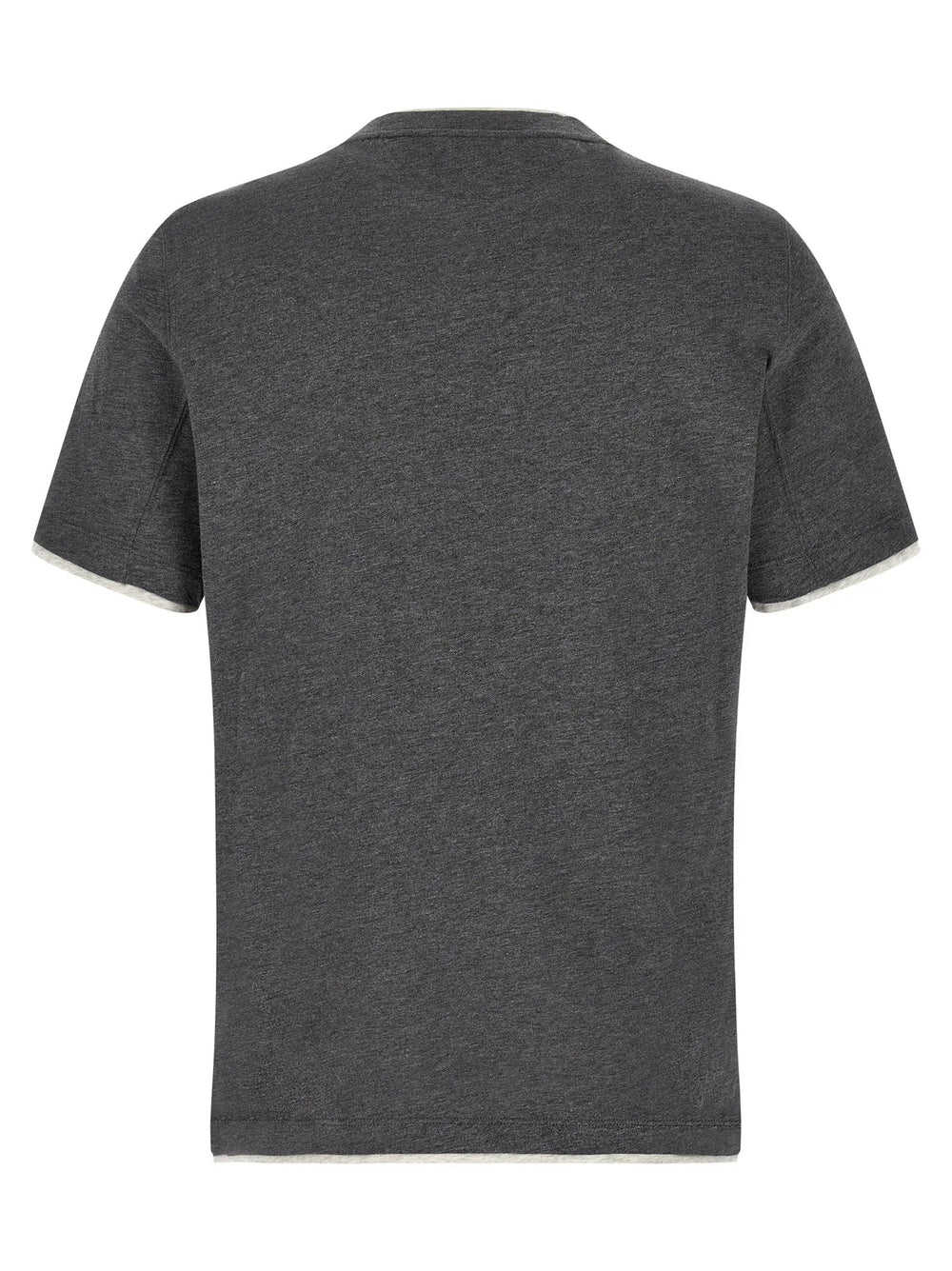Brunello Cucinelli Sample Sale | Brunello Cucinelli Gray Cotton T-Shirt - | Designer outlet