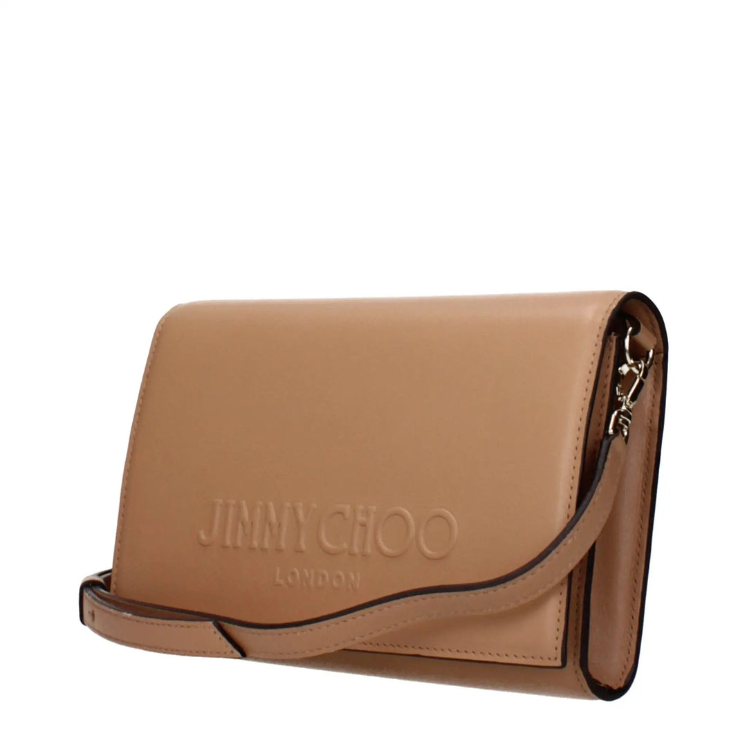 Jimmy Choo Sample Sale | Jimmy Choo Brown Leather Clutch Bag - | Designer outlet