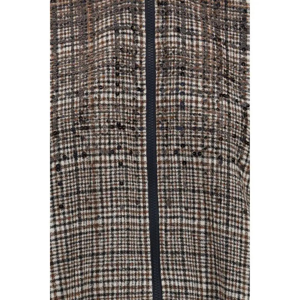 Brunello Cucinelli Sample Sale | Brunello Cucinelli Beige Polyamide Full-Length Jacket - | Designer outlet