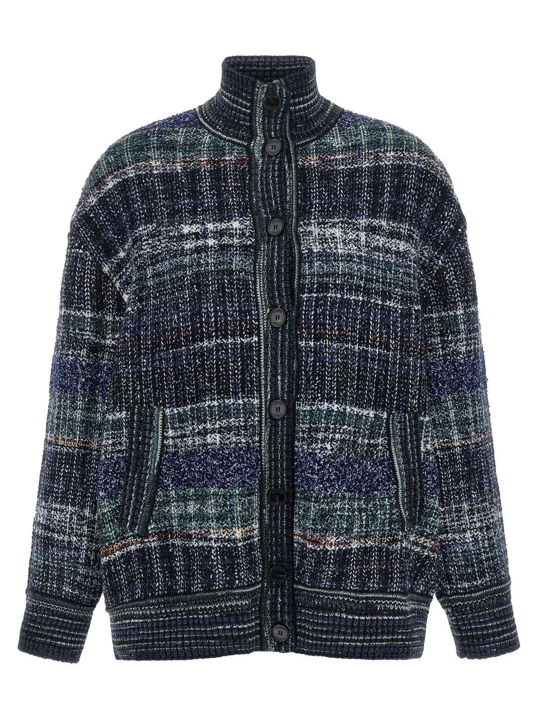 Missoni Sample Sale | Missoni Blue Wool Cardigan - | Designer outlet