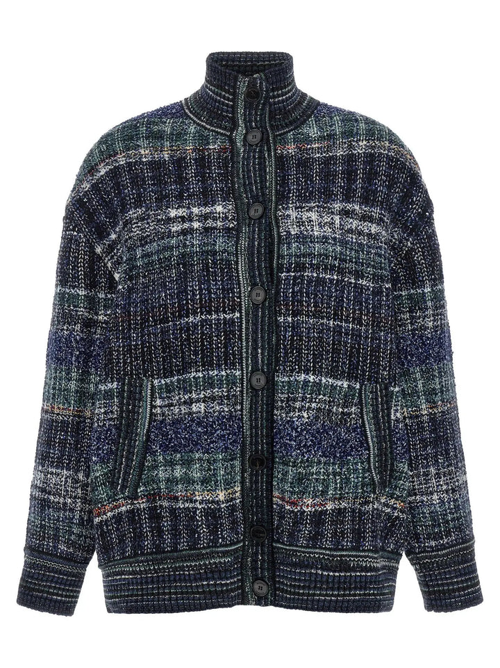 Missoni Sample Sale | Missoni Blue Wool Cardigan - | Designer outlet