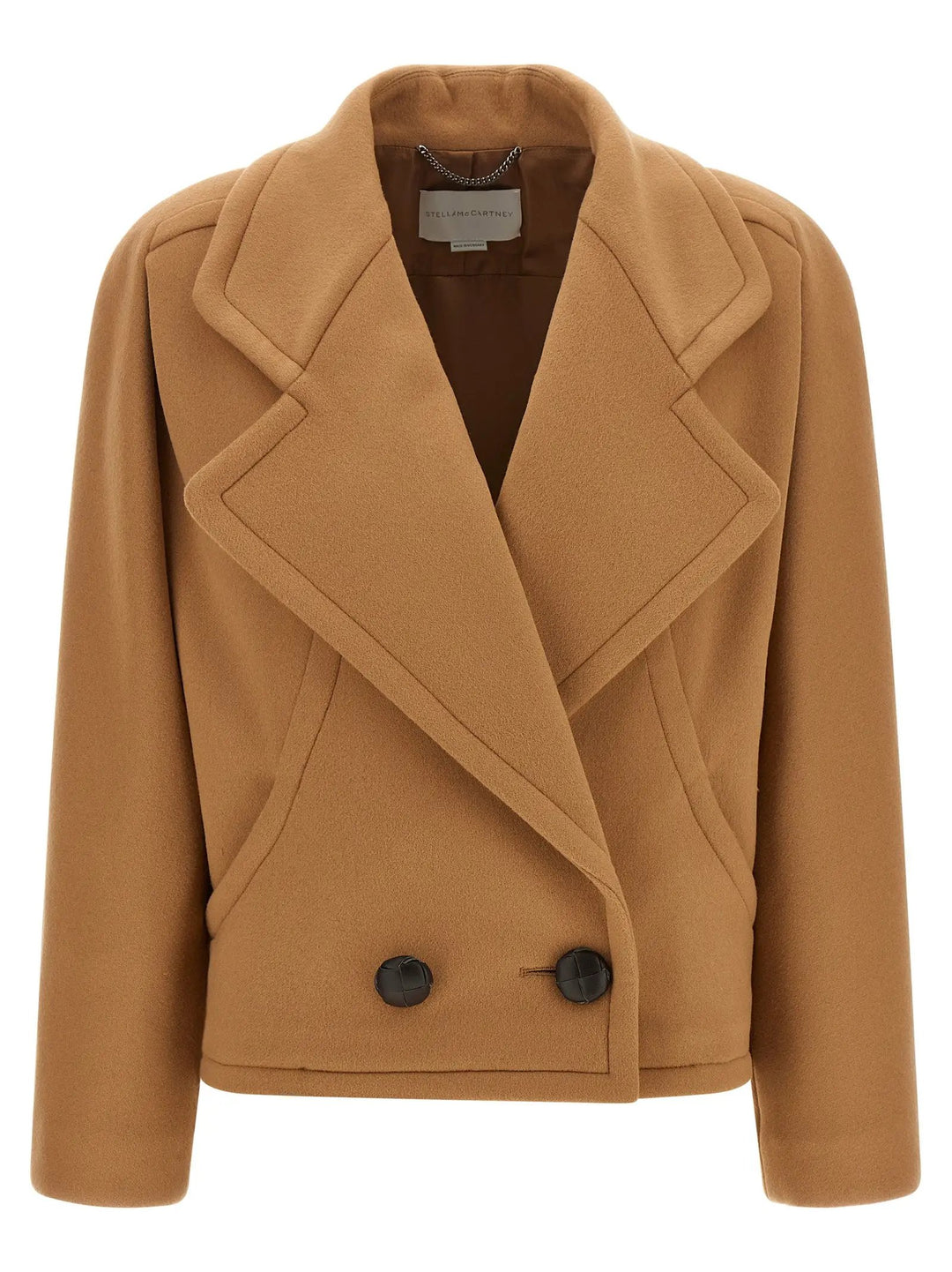 Stella McCartney Sample Sale | Stella McCartney Beige Wool Coat - | Designer outlet