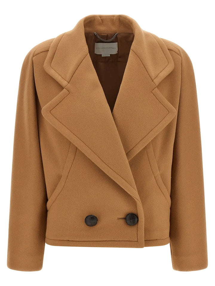 Stella McCartney Sample Sale | Stella McCartney Beige Wool Coat - | Designer outlet
