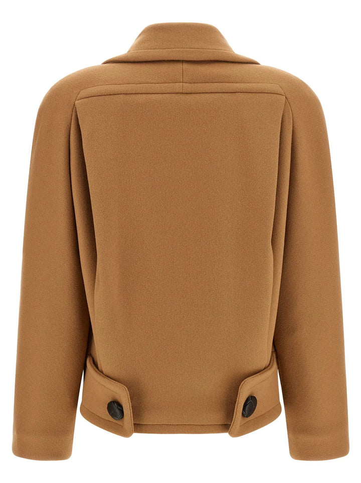 Stella McCartney Sample Sale | Stella McCartney Beige Wool Coat - | Designer outlet