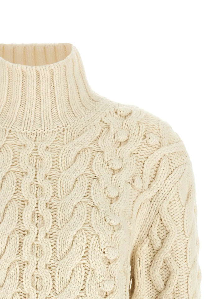 Stella McCartney Sample Sale | Stella McCartney White Virgin Wool Cardigan - | Designer outlet