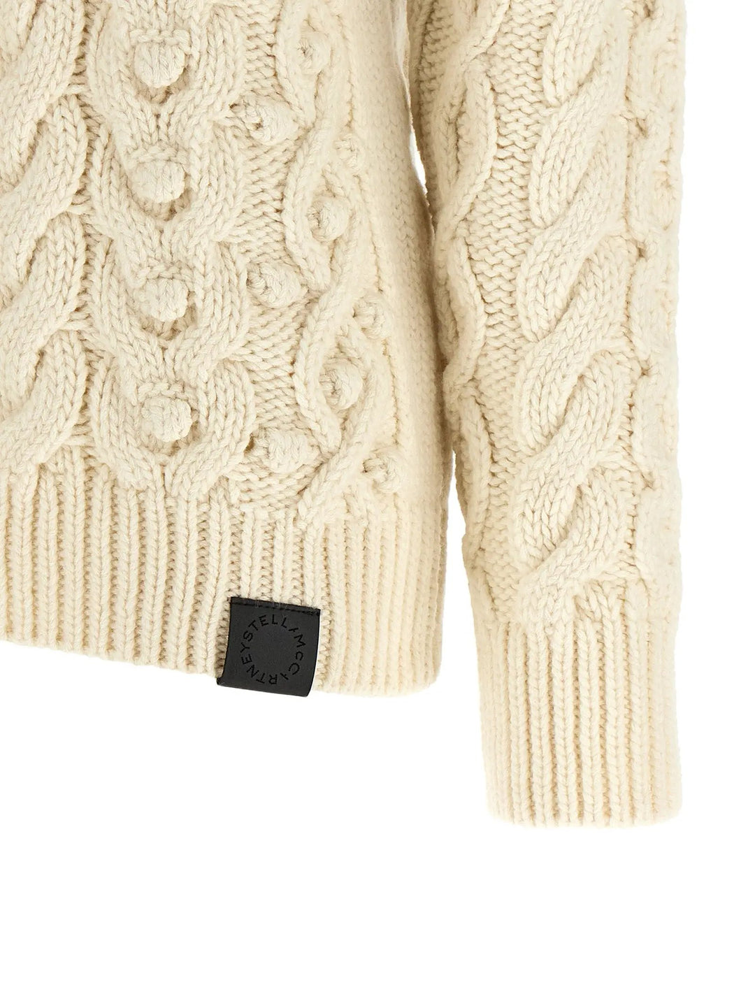 Stella McCartney Sample Sale | Stella McCartney White Virgin Wool Cardigan - | Designer outlet