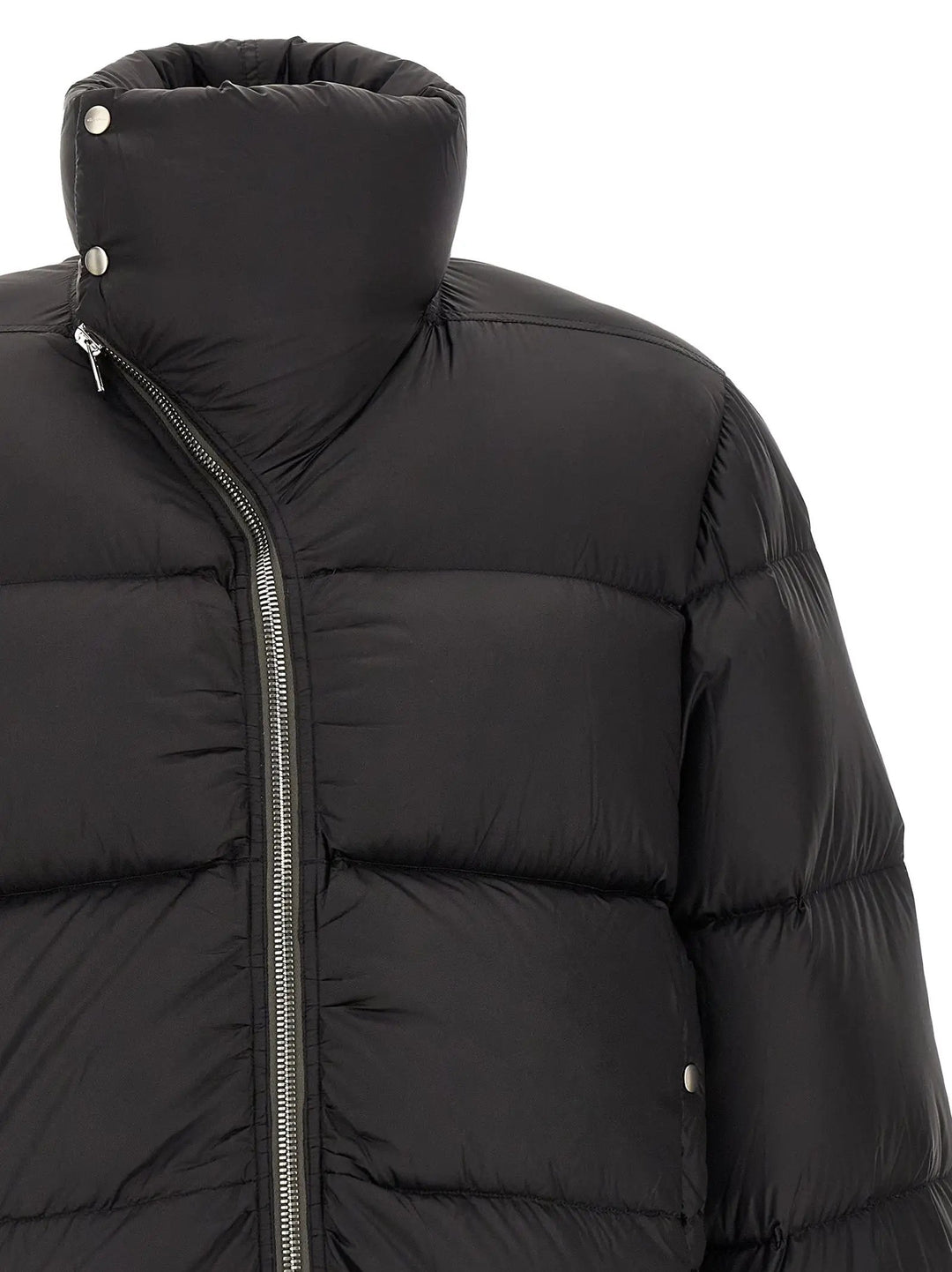 Rick Owens Sample Sale | Rick Owens Black Nylon Full-Length Jacket - | Designer outlet