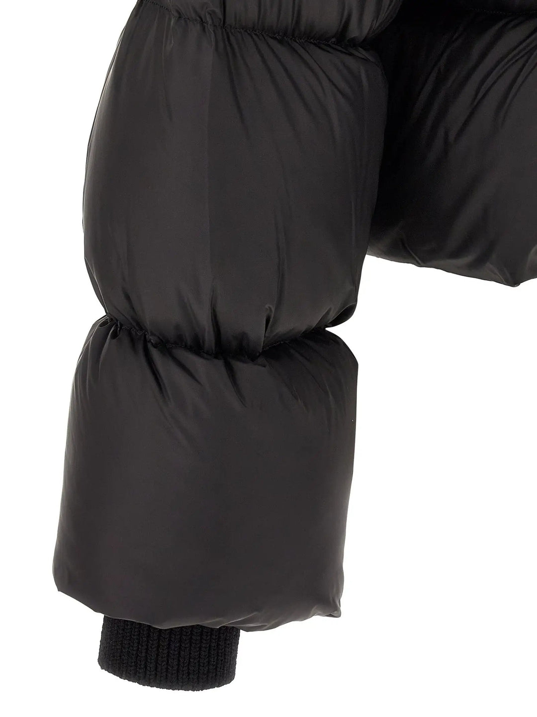 Rick Owens Sample Sale | Rick Owens Black Nylon Full-Length Jacket - | Designer outlet