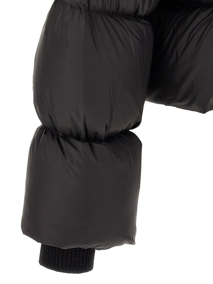 Rick Owens Sample Sale | Rick Owens Black Nylon Full-Length Jacket - | Designer outlet