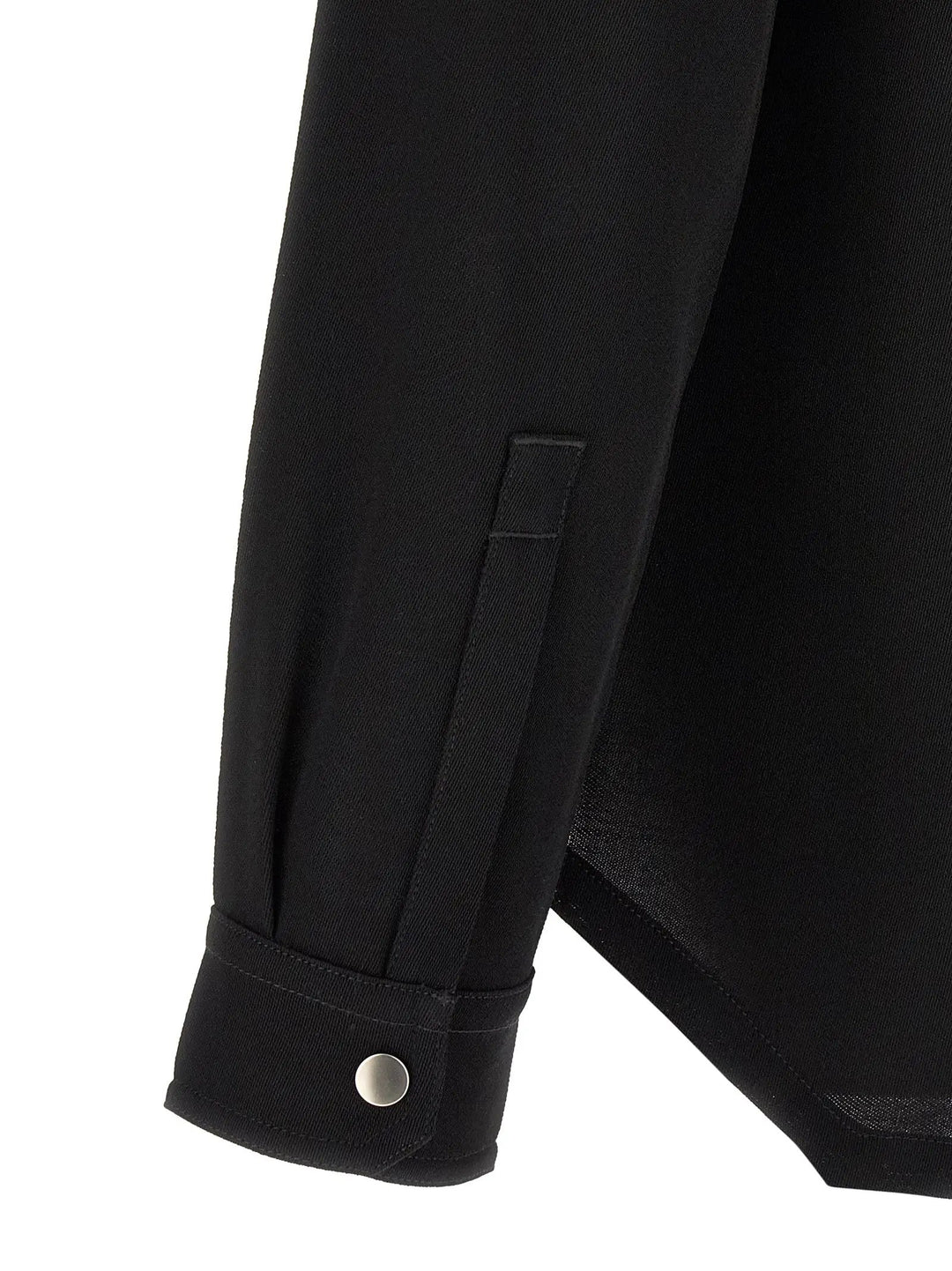 Rick Owens Sample Sale | Rick Owens Black Cotton Blouse - | Designer outlet