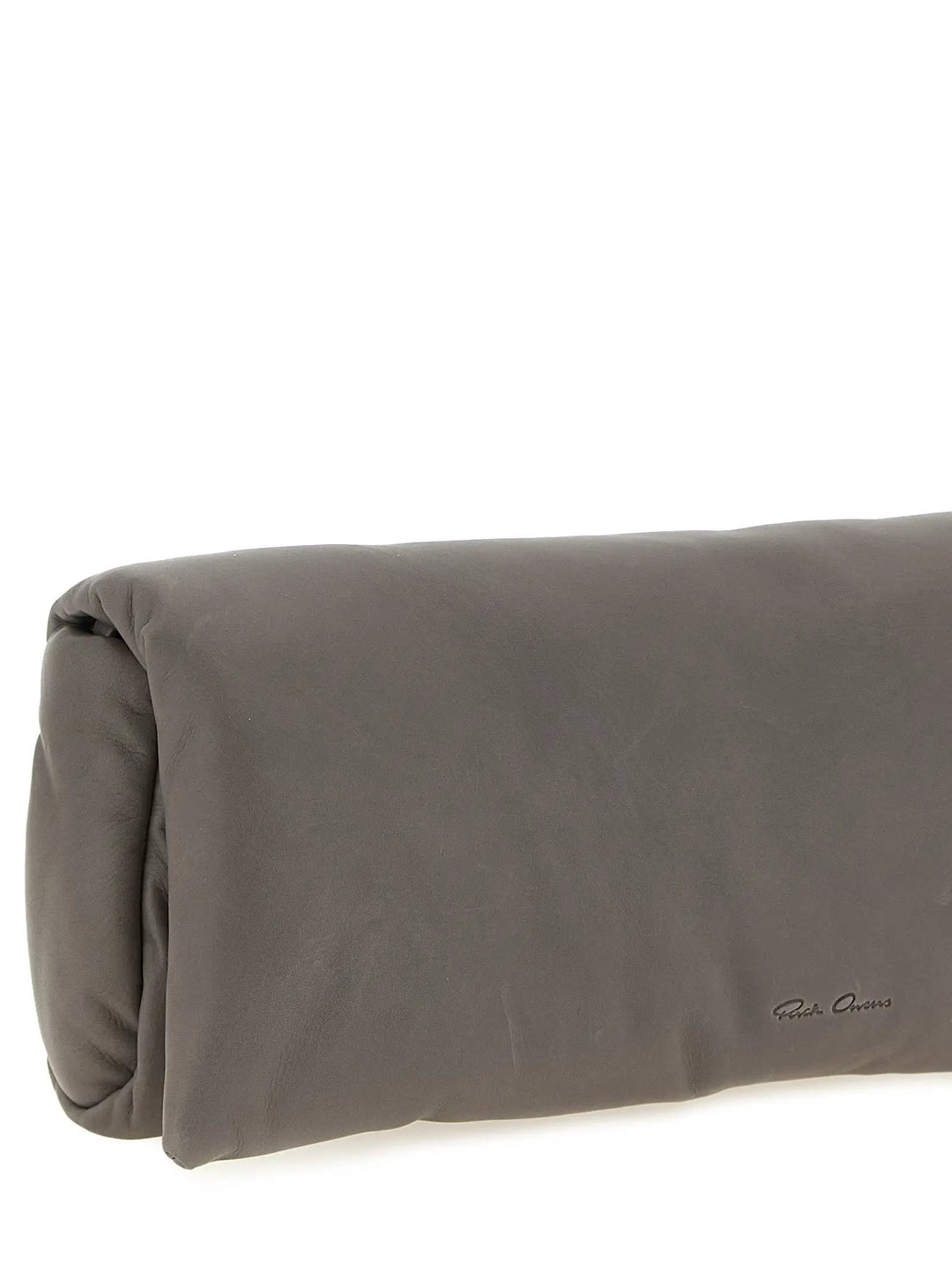 Rick Owens Sample Sale | Rick Owens Gray Calfskin Clutch Bag - | Designer outlet