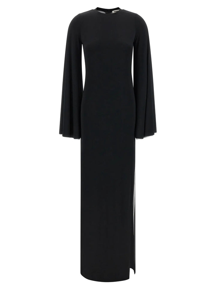 Darkpark Sample Sale | Darkpark Black Polyester Long Dress - | Designer outlet
