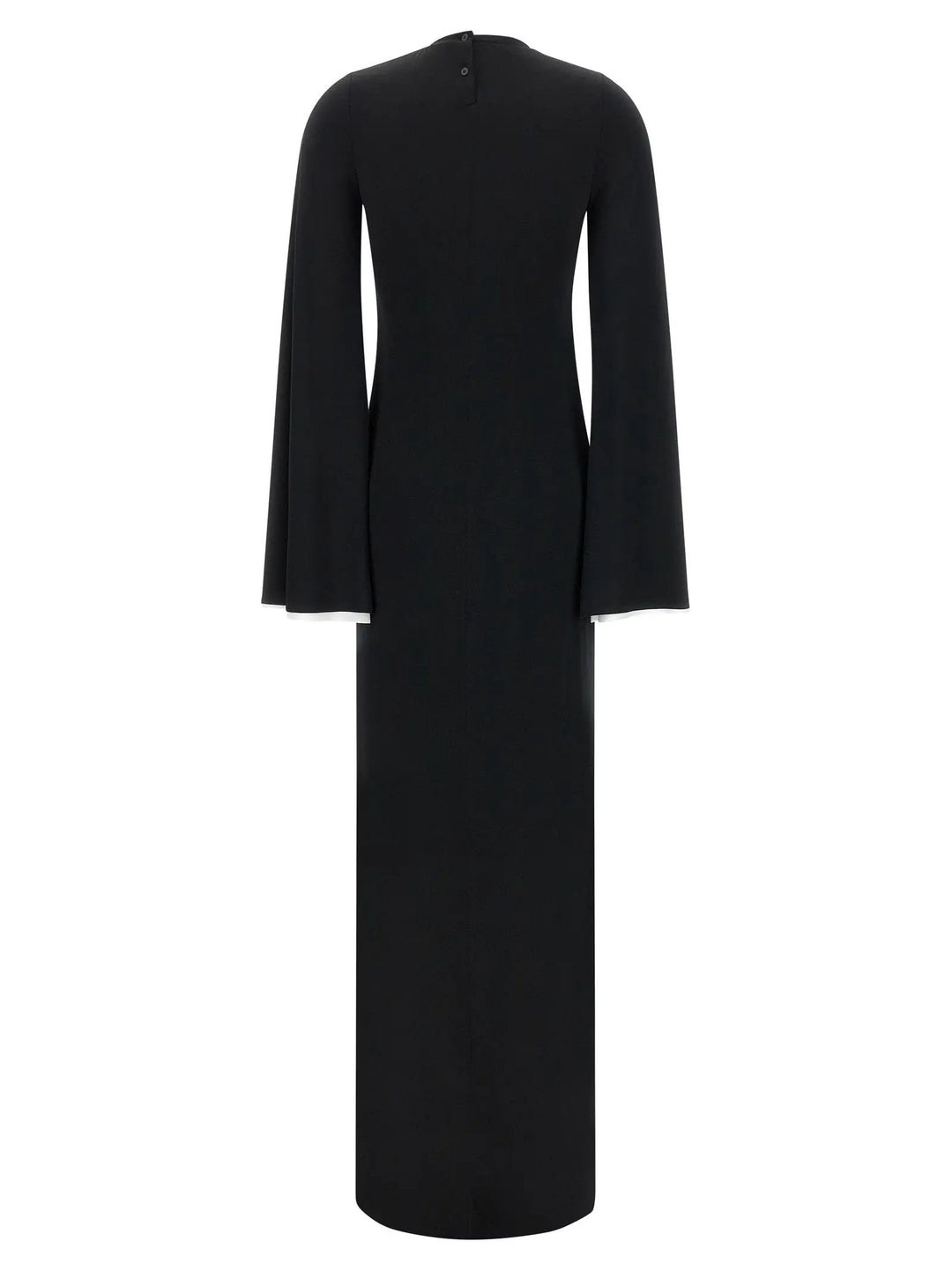 Darkpark Sample Sale | Darkpark Black Polyester Long Dress - | Designer outlet
