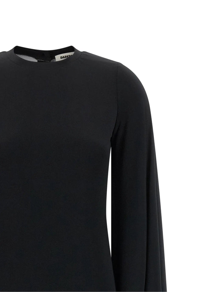 Darkpark Sample Sale | Darkpark Black Polyester Long Dress - | Designer outlet